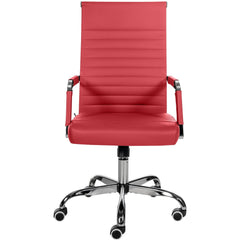 Bürostuhl Amadora Kunstleder - rot