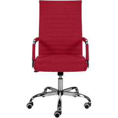 Bürostuhl Amadora Stoff - rot