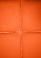 Besucherstuhl Canada B Kunstleder - orange