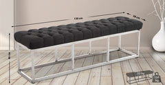Sitzbank Amun Stoff E150 - dunkelgrau