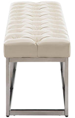 Sitzbank Amun Kunstleder E120 - creme