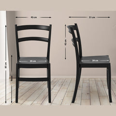 Stuhl Tiffany - schwarz - InfinityMarket