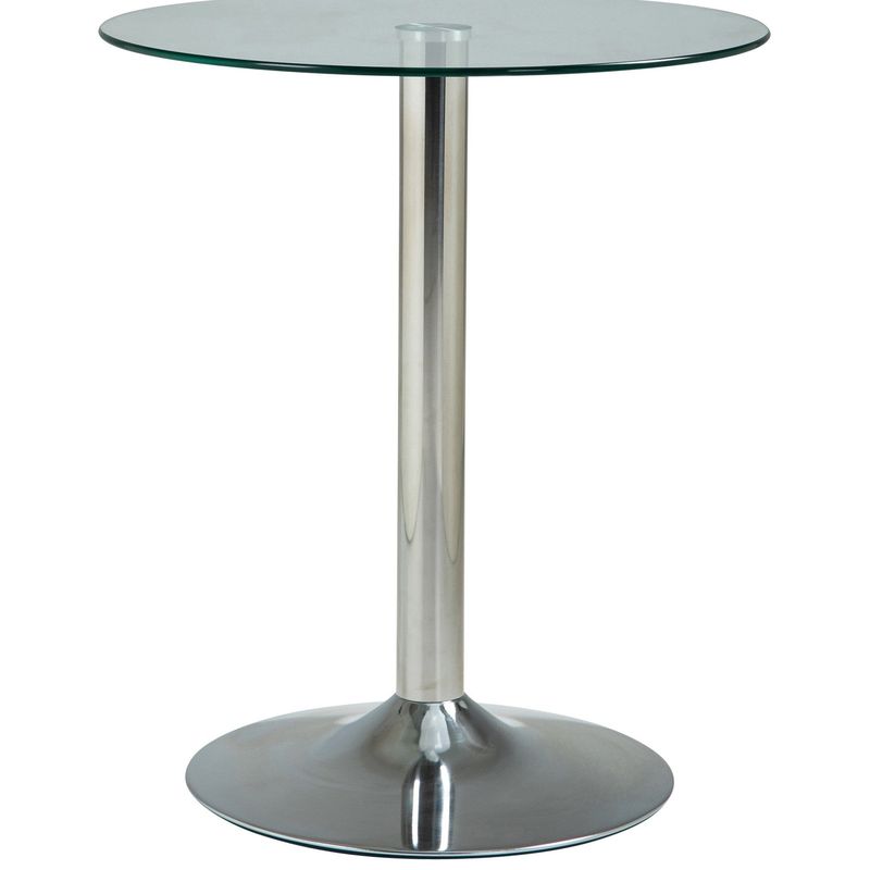 Glastisch 70 cm - klarglas - InfinityMarket
