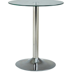 Glastisch 70 cm - klarglas - InfinityMarket