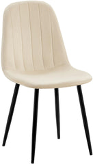 Esszimmerstuhl Baxter Samt - creme