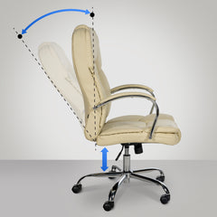Bürostuhl BIG Xanthos - creme