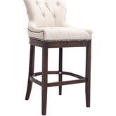Barhocker Lakewood Stoff, Antik - creme - InfinityMarket