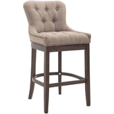Barhocker Lakewood Stoff, Antik - taupe
