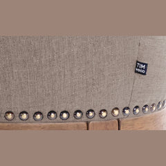 Barhocker Lakewood Stoff, Antik - taupe