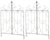 2er Set Rankgitter Mandevilla - bronze by Dropshipping-Europe – Rosenb�gen