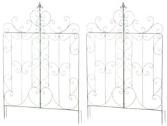 2er Set Rankgitter Mandevilla - antik-gr�n by Dropshipping-Europe – Rosenb�gen