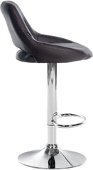 2er Set Barhocker Milet Kunstleder C - braun