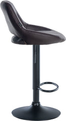2er Set Barhocker Milet Kunstleder B - braun