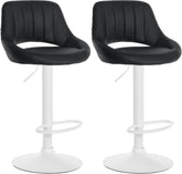 2er Set Barhocker Milet Kunstleder W - schwarz