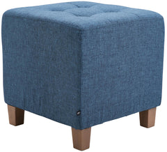 Sitzhocker Pharao, antik-hell - blau