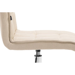 Arbeitshocker Peking V2 Stoff - creme