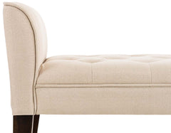 Chaiselongue Cleopatra, antik-dunkel - creme