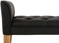 Chaiselongue Cleopatra, antik-hell - dunkelgrau