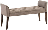 Chaiselongue Cleopatra, antik-dunkel - taupe