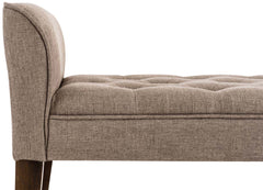 Chaiselongue Cleopatra, antik-dunkel - taupe