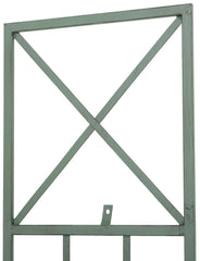 2er Set Rankgitter Trigo - antik-gr�n by Dropshipping-Europe – Rosenb�gen