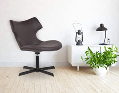 Lounger Welland Kunstleder - braun
