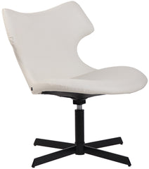 Lounger Welland Kunstleder - weiß