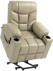 Sessel Andover Kunstleder - creme