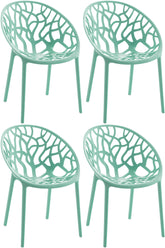 4er Set Stuhl Hope - hellgr�n