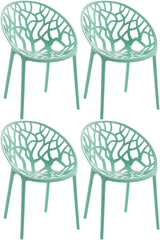 4er Set Stuhl Hope - hellgr�n
