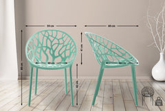 4er Set Stuhl Hope - hellgr�n