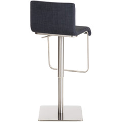 Barhocker Limon E STOFF - dunkelgrau - InfinityMarket
