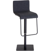 Barhocker Limon B Stoff - dunkelgrau - InfinityMarket