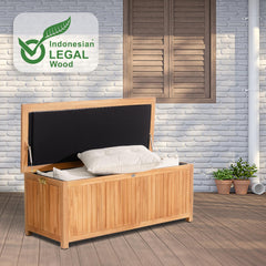 Teak Gartenbox Odessa 160X62X60 - teak