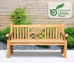 Teakbank Florida 150 cm - teak