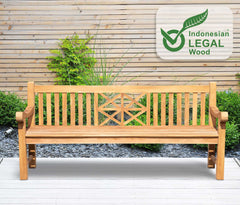Teakbank Florida 200 cm - teak