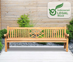 Teakbank Florida 240 cm - teak