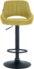 2er Set Barhocker Milet Stoff B - gr�n