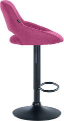 2er Set Barhocker Milet Stoff B - lila