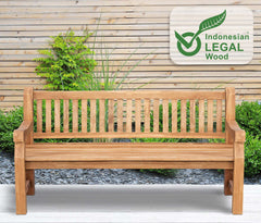 Teakbank Jackson V2 180 cm - teak