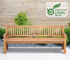 Teakbank Jackson V2 220 cm - teak