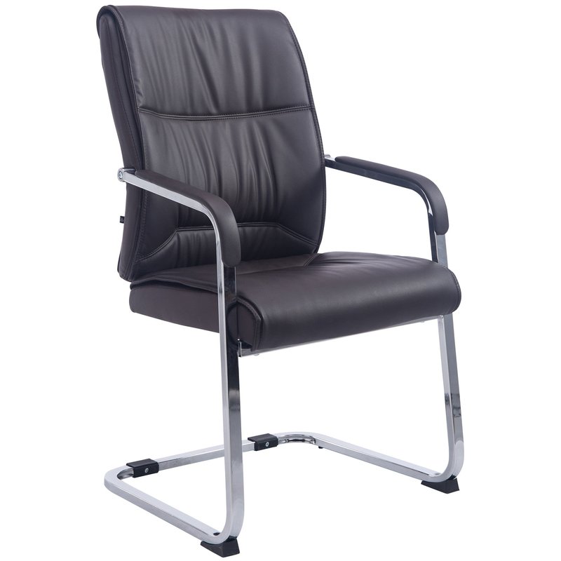XL Besucherstuhl Anubis - braun by Dropshipping-Europe – Bürostühle