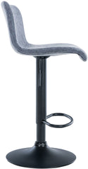 Barhocker Hoover Stoff B - blau