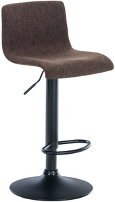 Barhocker Hoover Stoff B - braun