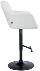 Barhocker Natoma Kunstleder schwarz - wei�