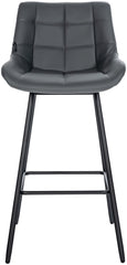 Barhocker Weston Kunstleder - grau