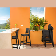 Barhocker Ares - schwarz - InfinityMarket