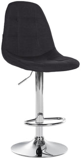 Barhocker Elmore Stoff C - schwarz
