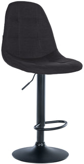 Barhocker Elmore Stoff B - schwarz