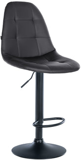 Barhocker Elmore Kunstleder B - schwarz